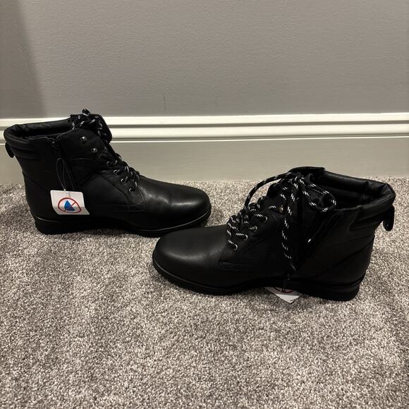 New David Tate Peak Boots Black Pebble US Women's 11W - Picture 3 of 9